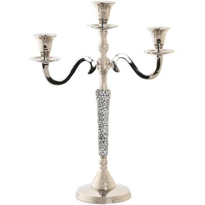 Kandelabr aluminiowy 26x10x35 - Candelabro Kandelabr aluminiowy 26x10x35 - Candelabro
