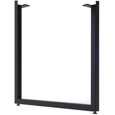 Todocontenedor - Uley - Negro Texturizado - 80x73 - Patas de mesa Todocontenedor - Uley - Negro Texturizado - 80x73 - Patas de mesa