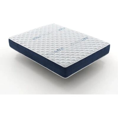 Simpur Reversible Matratze 150x200 - Memory-Schaum, 9 Zonen, Blau Simpur Reversible Matratze 150x200 - Memory-Schaum, 9 Zonen, Blau