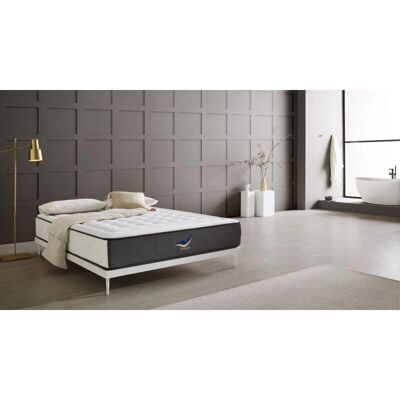 Materasso ibrido Sim pur 160x190cm - Altezza +-- 30cm - Sistema di molle 3.0 - Letti indipendenti - Materasso silenzioso Materasso ibrido Sim pur 160x190cm - Altezza +-- 30cm - Sistema di molle 3.0 - Letti indipendenti - Materasso silenzioso