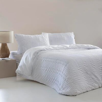 Capa de Edredão COTTON ARTEAN Seersucker - Hipoalergênica e Durável Capa de Edredão COTTON ARTEAN Seersucker - Hipoalergênica e Durável