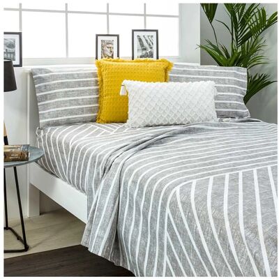 Conjunto de Lençóis Cotton Artean - Microfibra Hipoalergênica - Cama 180cm Conjunto de Lençóis Cotton Artean - Microfibra Hipoalergênica - Cama 180cm