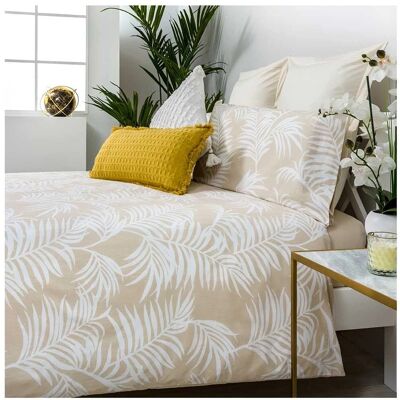 Funda nórdica orgánica algodón beige - Cama 150 Funda nórdica orgánica algodón beige - Cama 150