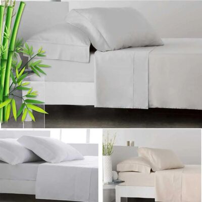 Cotton Artean - Conjunto de Roupa de Cama de Bambu Orgânico - Cinza - 270x260 - Cama Cotton Artean - Conjunto de Roupa de Cama de Bambu Orgânico - Cinza - 270x260 - Cama