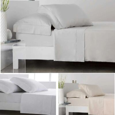 Conjunto de roupa de cama de cetim de algodão egípcio Cotton Artean - Luxo 400 fios Conjunto de roupa de cama de cetim de algodão egípcio Cotton Artean - Luxo 400 fios