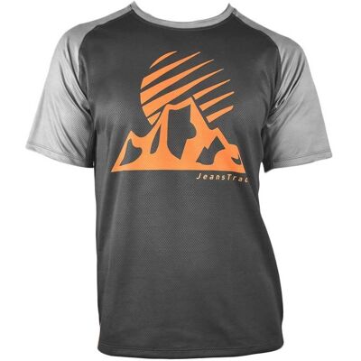 JEANSTRACK Ridge Grijs KoelComfort Fietsshirt - T-Shirt JEANSTRACK Ridge Grijs KoelComfort Fietsshirt - T-Shirt