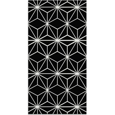 Tapis en vinyle HOME & LIVING Panorama 60x200 cm - Noir - Publicité Tapis en vinyle HOME & LIVING Panorama 60x200 cm - Noir - Publicité