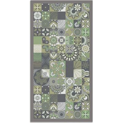 Panorama - Tapis Vinyl Vert 80x300 - Publicité Panorama - Tapis Vinyl Vert 80x300 - Publicité