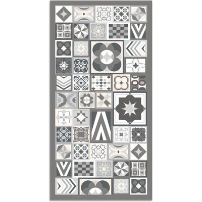 HOME & LIVING Tapis en vinyle 160x230cm - Gris - Tapis - Publicité HOME & LIVING Tapis en vinyle 160x230cm - Gris - Tapis - Publicité
