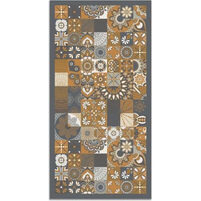 HOME & LIVING Tapis Vinil Orange - Tapis - Publicité HOME & LIVING Tapis Vinil Orange - Tapis - Publicité
