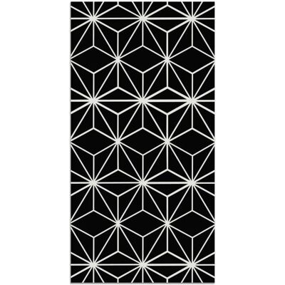 Panorama - Alfombra Vinílica Negro - Negro - Rug Panorama - Alfombra Vinílica Negro - Negro - Rug