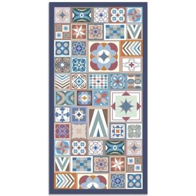 Panorama - Vinyle multicolore 60x200 hydraulique - Tapis vinyle - Publicité Panorama - Vinyle multicolore 60x200 hydraulique - Tapis vinyle - Publicité