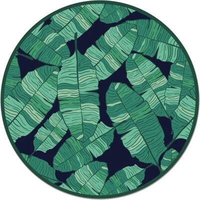Panorama - Vinílica Redonda - Verde - 150x150 - Alfombra Panorama - Vinílica Redonda - Verde - 150x150 - Alfombra