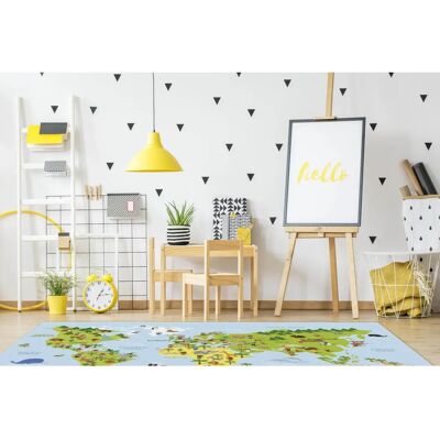 Panorama - Mapamundi Infantil - 160x230cm - rug Panorama - Mapamundi Infantil - 160x230cm - rug