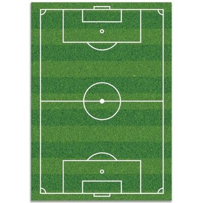 Panorama - AlfombraVinílicaVerde120x170cmCampoFútbol - Vert - Publicité Panorama - AlfombraVinílicaVerde120x170cmCampoFútbol - Vert - Publicité