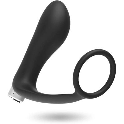 Addicted Toys Vibrador Prostático Recargable - 11cm Negro - Juguete Sexual Addicted Toys Vibrador Prostático Recargable - 11cm Negro - Juguete Sexual