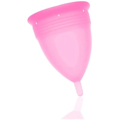 Stercup Coupe Menstruelle Taille L Rose - Silicone FDA - Publicité Stercup Coupe Menstruelle Taille L Rose - Silicone FDA - Publicité
