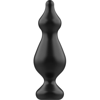 Addicted Toys Plug Anale - Silicone di grado medico - 13,6cm - Nero Addicted Toys Plug Anale - Silicone di grado medico - 13,6cm - Nero