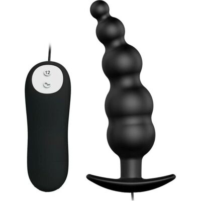 Pretty Love - Stimolatore Anale 12 Modalità - Nero Pretty Love - Stimolatore Anale 12 Modalità - Nero