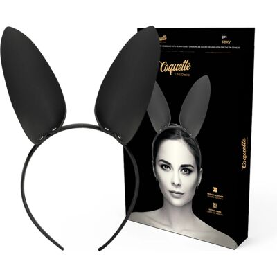 Diadema Noire Coquette avec Oreilles de Lapin - Diadema Diadema Noire Coquette avec Oreilles de Lapin - Diadema