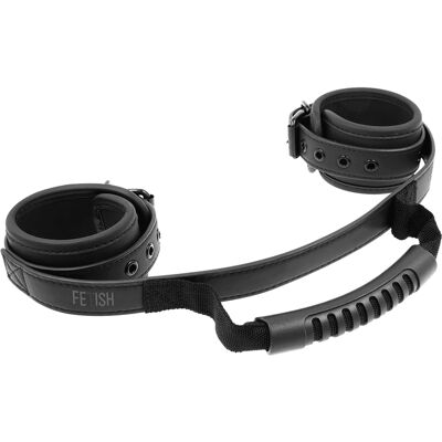 Fetish Submissive Bondage - Noir - Réglable Fetish Submissive Bondage - Noir - Réglable