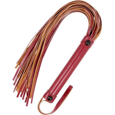 Flogger en Cuir Vegan Fetish Submissive - Accessoire BDSM Flogger en Cuir Vegan Fetish Submissive - Accessoire BDSM