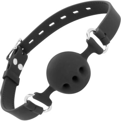 Fetish Submissive - Morsure en Cuir Végétalien Respirant - Accessoire BDSM Fetish Submissive - Morsure en Cuir Végétalien Respirant - Accessoire BDSM