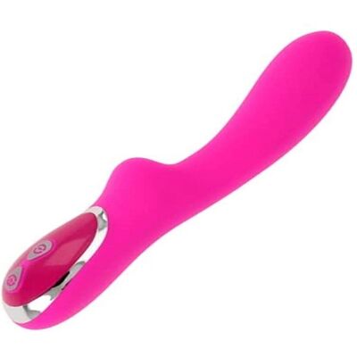 Vibrador OHMAMA Rosa - Punto G, 10 modos, 21cm Vibrador OHMAMA Rosa - Punto G, 10 modos, 21cm