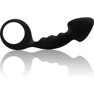 Plug Anal de Silicona Ohmama con Anillo - 12.2cm - Juguete Sexual Plug Anal de Silicona Ohmama con Anillo - 12.2cm - Juguete Sexual