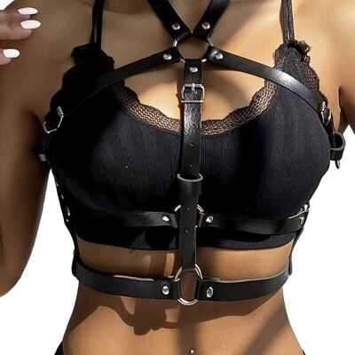 Subblime - Leather Chest Harness - Noir - Cuir - Harness Subblime - Leather Chest Harness - Noir - Cuir - Harness