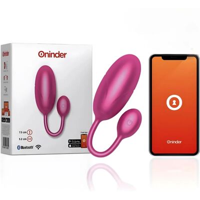 Oninder Tokyo Rosa App-gesteuerter Vibrator - 7,5x3,2cm Oninder Tokyo Rosa App-gesteuerter Vibrator - 7,5x3,2cm