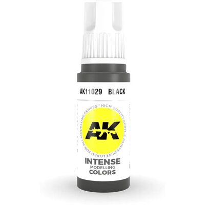 Peinture acrylique noire AK Interactive - 17ml - Type: Acrylique - Publicité Peinture acrylique noire AK Interactive - 17ml - Type: Acrylique - Publicité