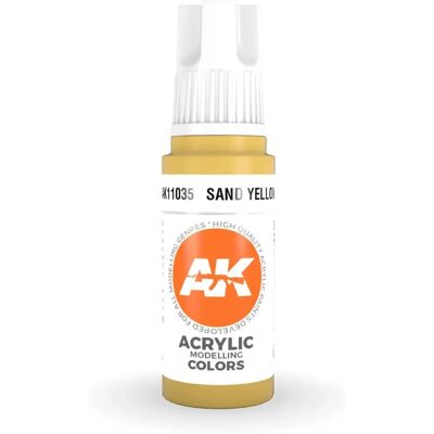 Peinture acrylique jaune sable 17ml - Facile pour débutants, À base d'eau - Publicité Peinture acrylique jaune sable 17ml - Facile pour débutants, À base d'eau - Publicité