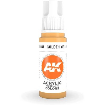 Peinture Acrylique Jaune 3Gen AK Interactive - Finition Modèles & Art - Publicité Peinture Acrylique Jaune 3Gen AK Interactive - Finition Modèles & Art - Publicité