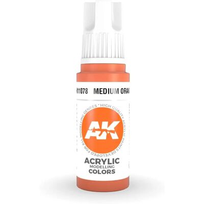 AK Interactive Orange Moyen - Peinture acrylique - 17ml - Publicité AK Interactive Orange Moyen - Peinture acrylique - 17ml - Publicité