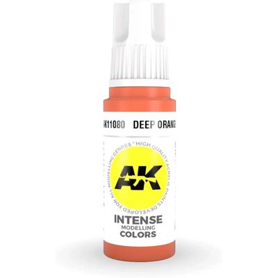 AK Interactive 3Gen Peinture acrylique mate orange profond 17ml - Type de produit - Publicité AK Interactive 3Gen Peinture acrylique mate orange profond 17ml - Type de produit - Publicité