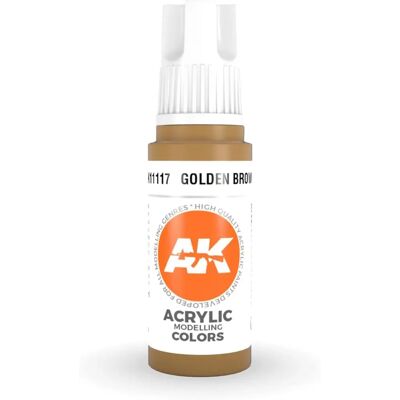 Peinture Acrylique Marron AK Interactive - Finition Mate 3ème Génération - Fournitures pour Modélisme - Publicité Peinture Acrylique Marron AK Interactive - Finition Mate 3ème Génération - Fournitures pour Modélisme - Publicité