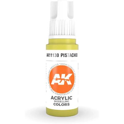 AK Interactive Pistache - Peinture à Modèles - Acrylique - 17ml - Étiquette de Base - Publicité AK Interactive Pistache - Peinture à Modèles - Acrylique - 17ml - Étiquette de Base - Publicité