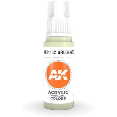 Peinture Acrylique Vert-Gris AK Interactive - 17ml - Peinture pour Maquettes - Publicité Peinture Acrylique Vert-Gris AK Interactive - 17ml - Peinture pour Maquettes - Publicité
