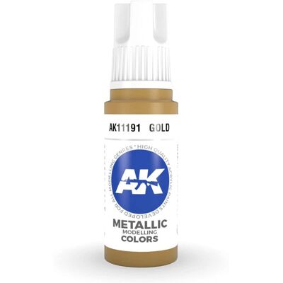Peinture Acrylique Or 3Gen - Couverture Totale & Fini Mat - Peinture pour Modèles - Publicité Peinture Acrylique Or 3Gen - Couverture Totale & Fini Mat - Peinture pour Modèles - Publicité