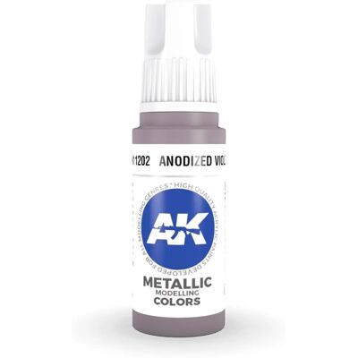 AK Interactive Violett Metallic Acryl Modellfarbe - 3. Generation AK Interactive Violett Metallic Acryl Modellfarbe - 3. Generation
