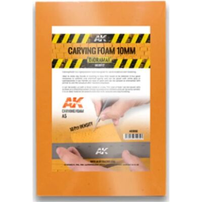 AK Interactive Schnitz-Schaum A5 - Modellier-Set - 10mm AK Interactive Schnitz-Schaum A5 - Modellier-Set - 10mm