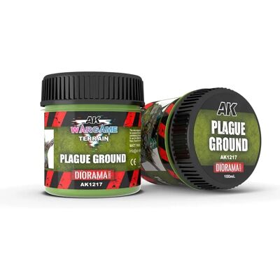 AK INTERACTIVE Texturová barva na dioráma - Plague Ground - 100 ml AK INTERACTIVE Texturová barva na dioráma - Plague Ground - 100 ml