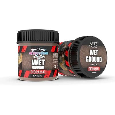AK INTERACTIVE BATTLE GROUNDS Sol Humide - Peinture à Texture 100 ml - Publicité AK INTERACTIVE BATTLE GROUNDS Sol Humide - Peinture à Texture 100 ml - Publicité