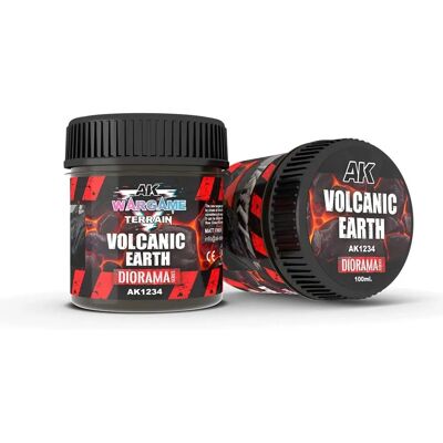 AK INTERACTIVE BATTLE GROUNDS Terre Volcanique - Peinture Texturée - Publicité AK INTERACTIVE BATTLE GROUNDS Terre Volcanique - Peinture Texturée - Publicité