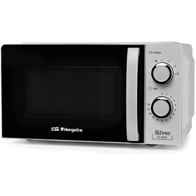 Micro-ondes Orbegozo MI 2118 20 L 700 W Gris Noir/Argent - Publicité Micro-ondes Orbegozo MI 2118 20 L 700 W Gris Noir/Argent - Publicité