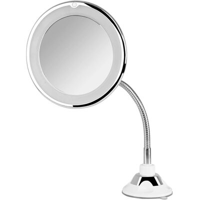 Espelho de Maquilhagem Orbegozo ESP 1020 - LED, Ventosa, 10X Aumentar Espelho de Maquilhagem Orbegozo ESP 1020 - LED, Ventosa, 10X Aumentar