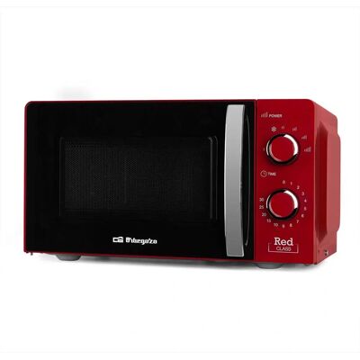 Mikrowelle Orbegozo 17675 OR Rot Mehrfarben 700 W 20 L Mikrowelle Orbegozo 17675 OR Rot Mehrfarben 700 W 20 L