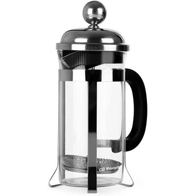 Orbegozo KFP350 - Preto, Aço inoxidável, Transparente - Prensa francesa Orbegozo KFP350 - Preto, Aço inoxidável, Transparente - Prensa francesa