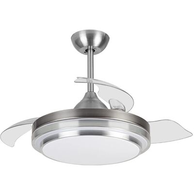 Orbegozo CP 110105 - Argent - Ventilateur de plafond - Publicité Orbegozo CP 110105 - Argent - Ventilateur de plafond - Publicité